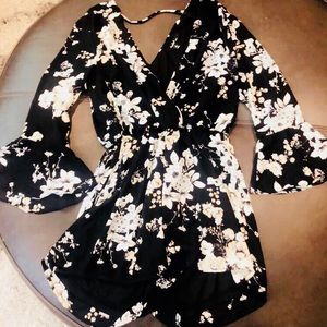 Floral romper!